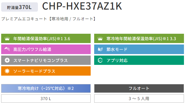 納期目安1週間】コロナエコキュート 寒冷地向け(-25℃対応) フル 納期目安1週間】コロナエコキュート 寒冷地向け(-25℃対応) フル