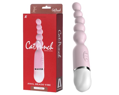 ●送料無料●Cat Punch　A ANAL BEADS VIBE PINK