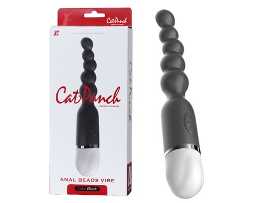 ●送料無料●Cat Punch　A ANAL BEADS VIBE BLACK