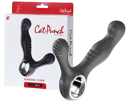 ●送料無料●Cat Punch　E ENEMA VIBE BLACK