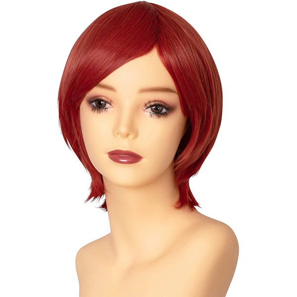 ●送料無料●Belle Wig ショート スカーレットレッド