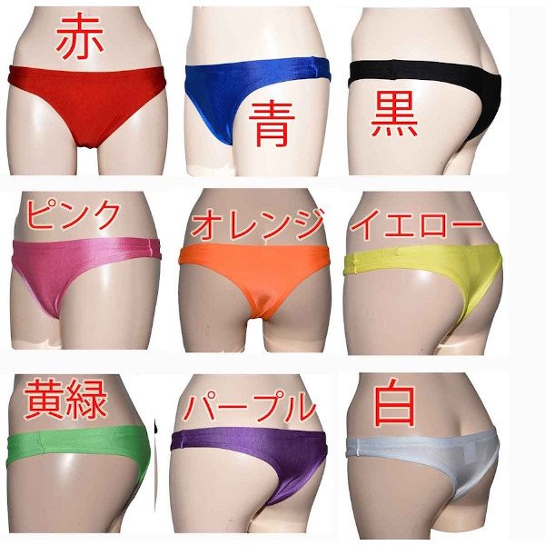 ●送料無料●ツルツルニット Tバックショーツ 男性着用可　色：選択可能　サイズ：レディース/特大/超特大100kg