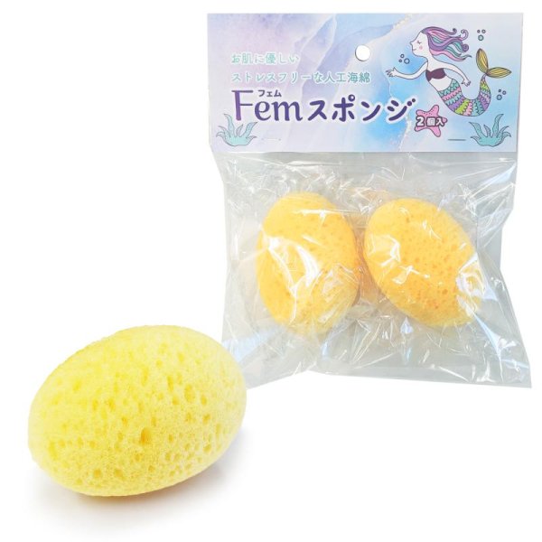 ●送料無料●人工海綿　Femスポンジ（2個入)