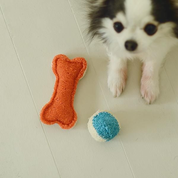 犬のおもちゃ へちまのおもちゃ Loofah Dental Dog Toy We Dog Cat Home Furnishing