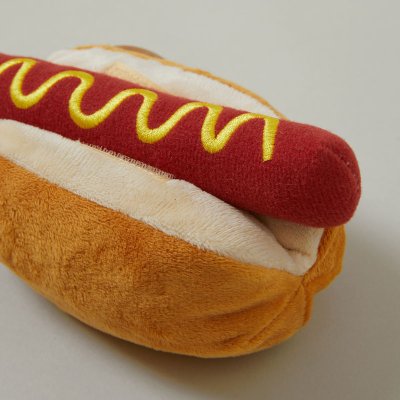 犬のおもちゃ　ホットドッグの商品画像