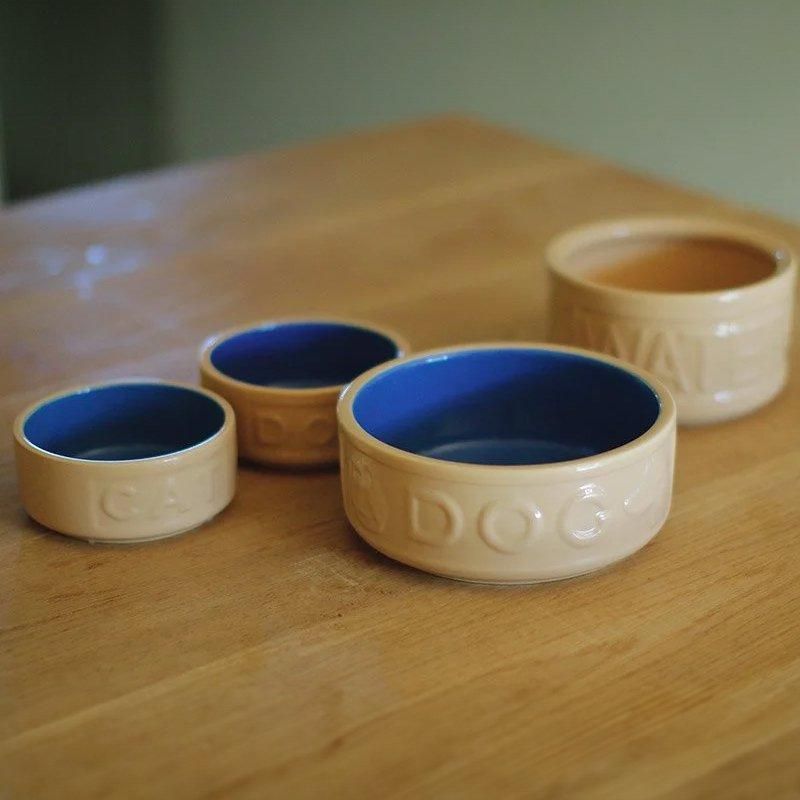 フードボウルMASON CASH Cane Cat Bowl（BLUE） - we dog & cat