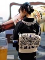 レースや刺繍した名古屋帯の販売ページです。【オリジナル和装小物の ...