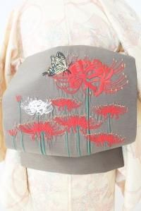 レースや刺繍した名古屋帯の販売ページです。【オリジナル和装小物の ...