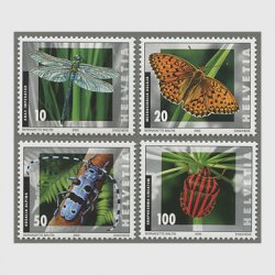 スイス 2002年昆虫4種