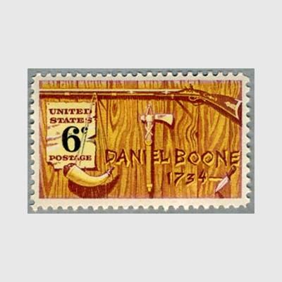 アメリカ 1968年民話ダニエル・ブーン - 趣味の切手専門店マルメイト