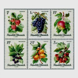 オーストリア 1966年果物6種