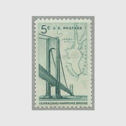 アメリカ 1964年ベラザーノ・ナローズ橋開通