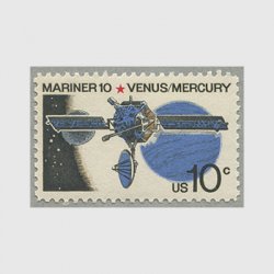 アメリカ 1975年宇宙探査機マリナー10号