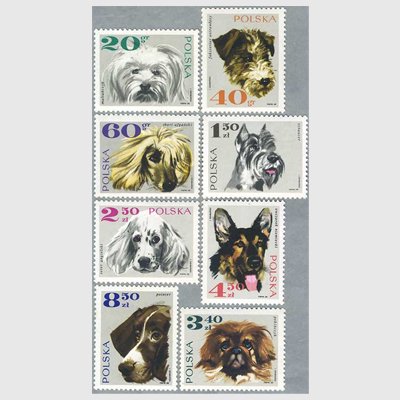 ポーランド 1969年犬8種 - 日本切手・外国切手の販売・趣味の切手専門 