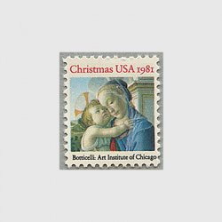 アメリカ 1984年クリスマス 聖母子 - 日本切手・外国切手の販売・趣味 