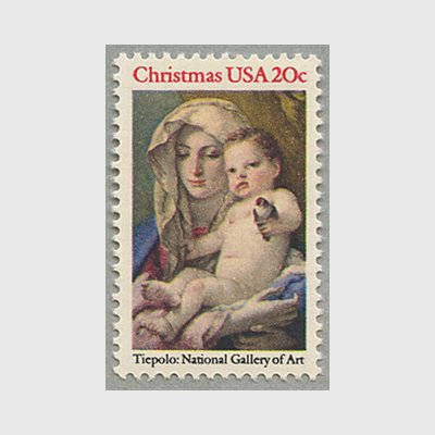 アメリカ 1982年クリスマス 聖母子 - 日本切手・外国切手の販売・趣味