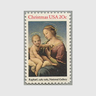 アメリカ 1983年クリスマス 聖母子 - 日本切手・外国切手の販売・趣味 ...