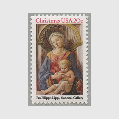 アメリカ 1984年クリスマス 聖母子 - 日本切手・外国切手の販売・趣味 
