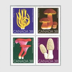 カナダ 1989年キノコ4種