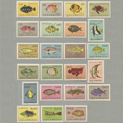 モザンビーク 1951年魚23種 - 日本切手・外国切手の販売・趣味の切手 