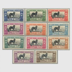 サンピエール・ミクロン 1932年不足料切手11種