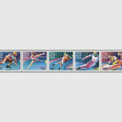 アメリカ 1992年冬季オリンピック大会5種連刷