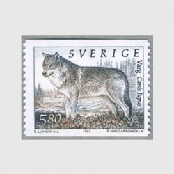 スウェーデン 1993年タイリクオオカミ