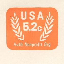 切手付封筒 アメリカ1983年NPO（サイズ小） - 趣味の切手専門店