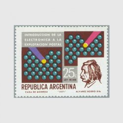 アルゼンチン 1971年郵便の電子化
