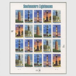 アメリカ 2003年南東部の灯台シート