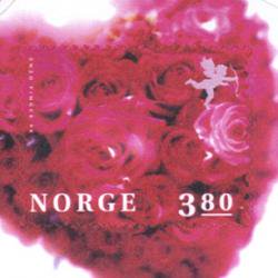 ノルウェー 1998年バレンタインシート