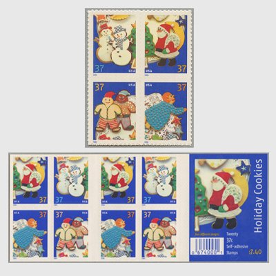 アメリカ 05年クリスマス クッキー 日本切手 外国切手の販売 趣味の切手専門店マルメイト
