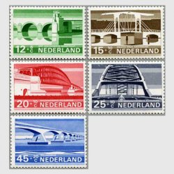 オランダ 1968年橋5種