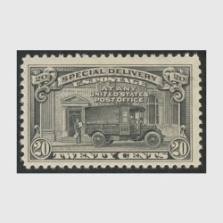 アメリカ 1925年特別配達切手 郵便トラック（目打11）