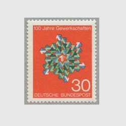 西ドイツ 1968年ドイツ労働組合100年