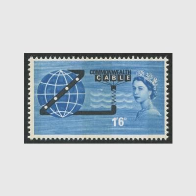 イギリス 1963年太平洋横断海底ケーブル開通燐線入り - 趣味の切手専門