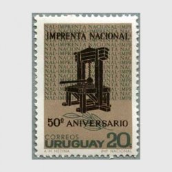 ウルグアイ 1966年印刷局50年