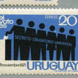 ウルグアイ 1971年選挙2種