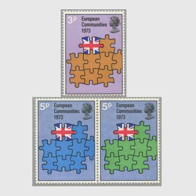 イギリス 1973年EC加盟3種 - 日本切手・外国切手の販売・趣味の切手