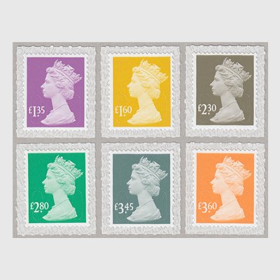 イギリス 2019年普通切手6種 - 日本切手・外国切手の販売・趣味の切手専門店マルメイト