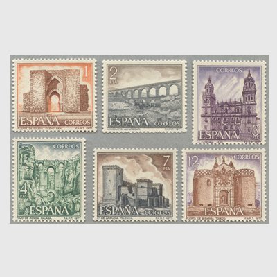 スペイン 1977年観光切手６種 - 日本切手・外国切手の販売・趣味の切手