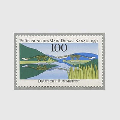 ドイツ 1992年マイン ドナウ運河完成 日本切手 外国切手の販売 趣味の切手専門店マルメイト