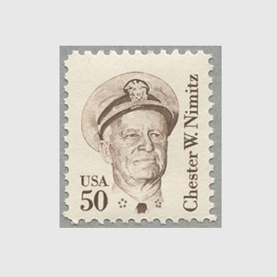 アメリカ 1985年海軍元帥チェスター ニミッツ 日本切手 外国切手の販売 趣味の切手専門店マルメイト