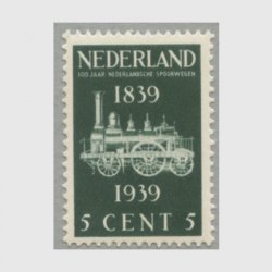 オランダ 1939年薪機関車