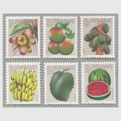 スリナム 1978-85年果物6種