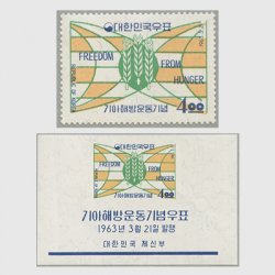 韓国 1963年飢餓解放運動