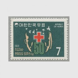 韓国	1969年赤十字連盟50年