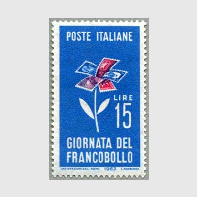 イタリア 1963年切手の日 - 日本切手・外国切手の販売・趣味の切手専門店マルメイト