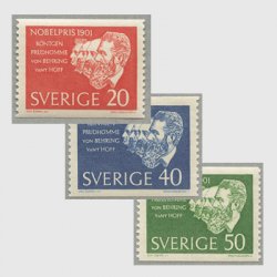 スウェーデン 1961年ノーベル賞受賞者シリーズ（1901年）
