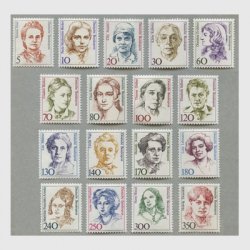 ドイツ 1986-1991年著名な女性１７種